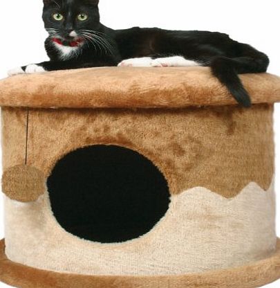 Trixie 4339 Cat House,  50 cm / 32 cm Beige / Brown
