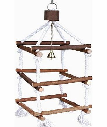 Trixie 5887 Natural Living Tower with Ropes 45 cm