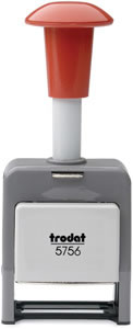 Numberer Stamp Plastic Sequential