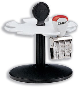 Trodat Stamp Rack Holds 8 Ref 3008