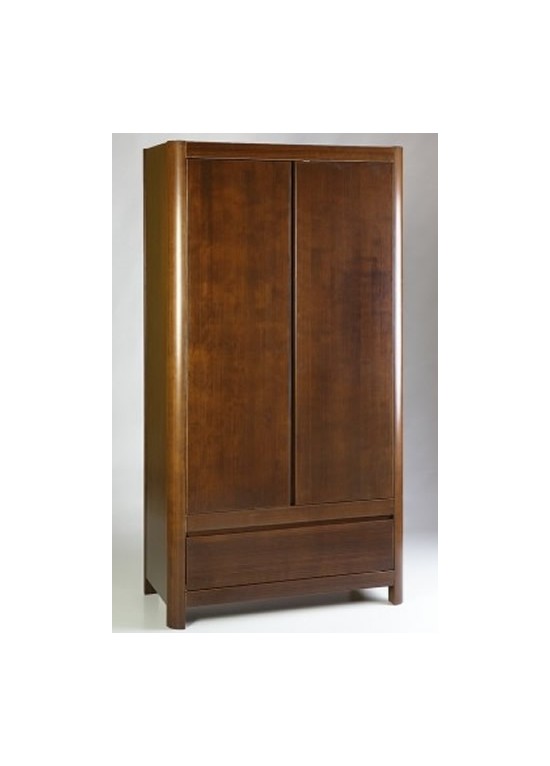 Troll Nursery Troll Sun Wardrobe-Walnut