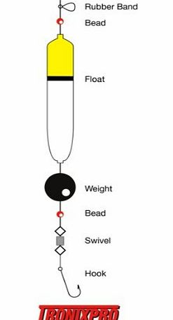 Tronix Pro Tronix Sea Fishing Tackle Float Kit - 7