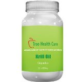 Troo Health Superba Krill Oil Extract 500mg 60 Capsules - Essential Omega Oils Potent Antioxidant