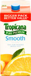 Tropicana Pure Premium Smooth Orange Juice (1.75L) Cheapest in Ocado Today! On Offer