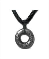 Pewter Ring Necklace