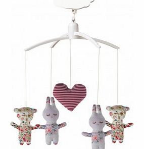 Trousselier Bears and Rabbits musical mobile `One size