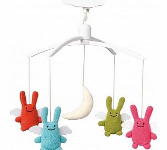 Musical Angel Bunny Mobile `One size