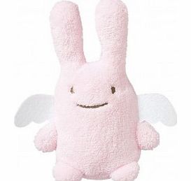 Pale pink Angel Bunny rattle `One size