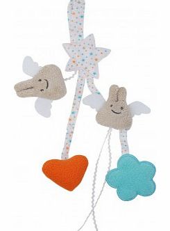 Trousselier Star rattle cradle dummy holder `One size