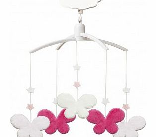 Trousselier Stars butterfly musical mobile `One size