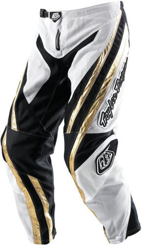 Troy Lee GP Air Pant Adult Gold White 2009