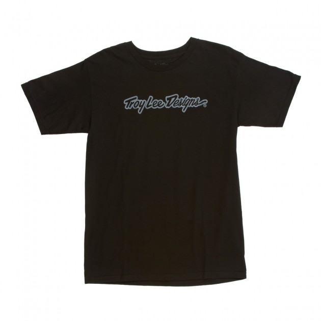 Troy Lee Mens Troy Lee Signature T-Shirt - Black