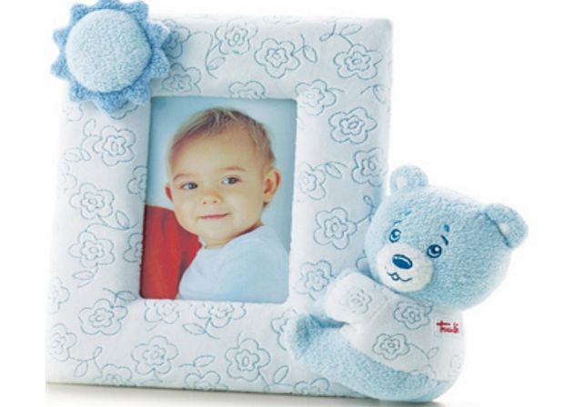 BabySoft Toys Bear - Blue Teddy Bear Photo frame