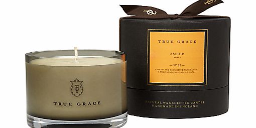 True Grace Amber Scented Bowl Candle