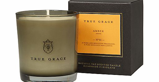 True Grace Amber Scented Candle