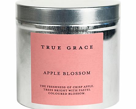 True Grace Candle Tin, Apple Blossom