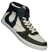 True Religion Ace Hi White, Khaki and Navy