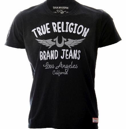 True Religion Achilleus Logo Crew Neck Tee