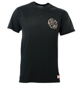 True Religion Black T-Shirt with Small Logo
