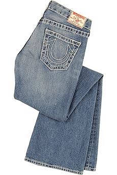 True Religion Bobby Big T light blue jeans