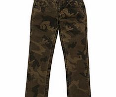 Boys 4-12yrs Jack cotton trousers