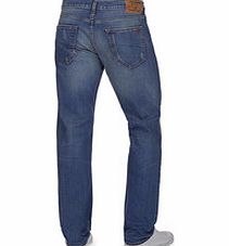 True Religion Geno HS blue cotton slim jeans