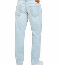 True Religion Geno light blue cotton slim jeans