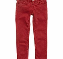 True Religion Girls 7-12yrs Casey red stretch jeans