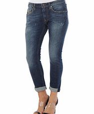 True Religion Grace blue boyfriend jeans