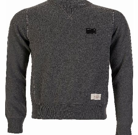Grey Crew Neck Sweatshirt