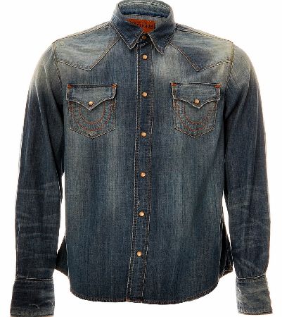 Jakes 50s Group Denim Wash Shirt
