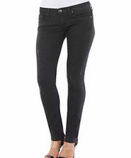 True Religion Jude black cotton skinny jeans