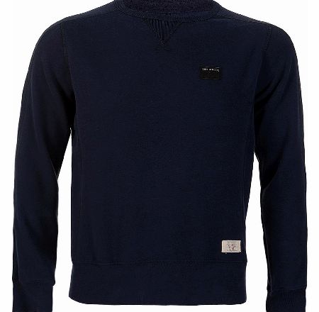 Navy Crew Neck Sweatshirt