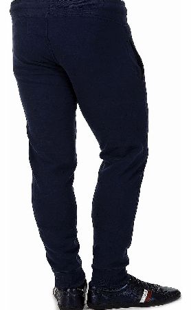 True Religion Navy Patch Logo Joggers