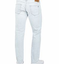 Rocco light blue cotton slim jeans