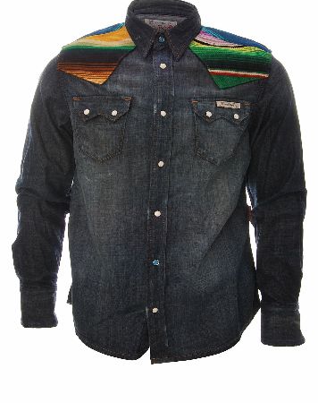 Sean Baja Western Denim Shirt