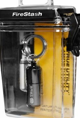 True Utility FIRE STASH KEYRING - Mini Petrol Lighter