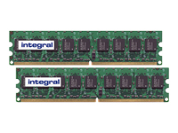 Integral memory - 2 GB : 2 x 1 GB - DIMM 240-pin