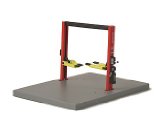 TrueScale Miniatures Snap-On Twin Post Lift in Red (1:43 scale) Garage Accessories