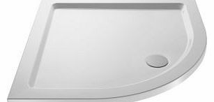 Trueshopping 1000mm Bathroom Quadrant Shower Enclosure Tray