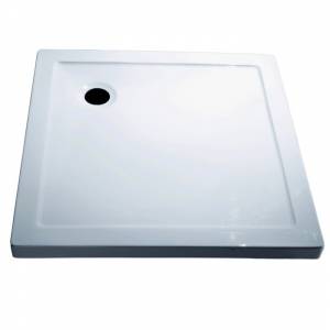 Trueshopping 1000mm Square Shower Tray