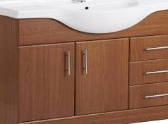 Trueshopping 1050 Bathroom Calvados Furniture Vanity Unit