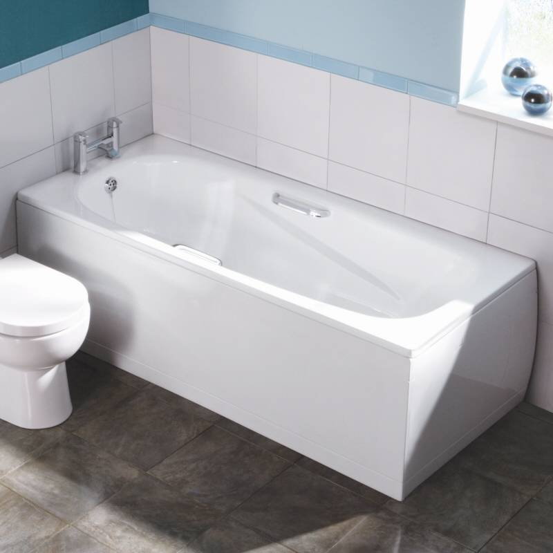 Trueshopping 1600mm x 750mm Single Ended Steel