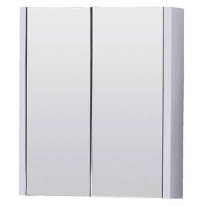 Trueshopping 600mm Gloss White Minimalist Turin