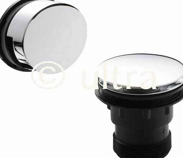 Trueshopping Bath Waste Easyclean Sprung Plug Minimalist