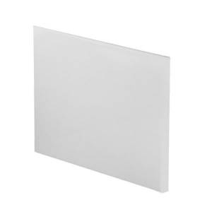Trueshopping Bathrom End Panel for Curved B Shape Shower Bath