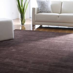 Boulevard Chocolate Modern Wool Rug