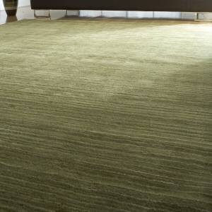 Trueshopping Boulevard Modern Striped Green Rug