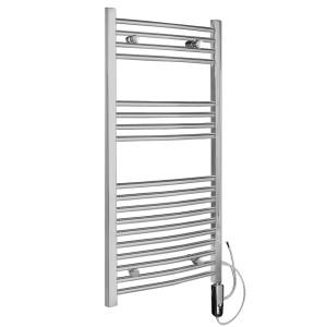 Trueshopping Chrome Curved Thermostatic Electric