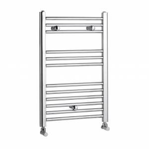 Trueshopping Chrome Flat Bathroom Heated Towel